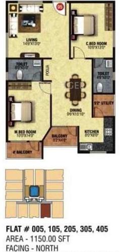 Leland Viceroy Splender (2BHK+2T (1,150 sq ft) 1150 sq ft) Leland Viceroy Splender (2BHK+2T (1,150 sq ft) 1150 sq ft)