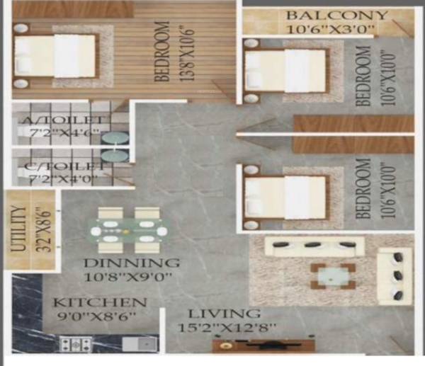  nithya-brundavana Floor Plan Floor Plan