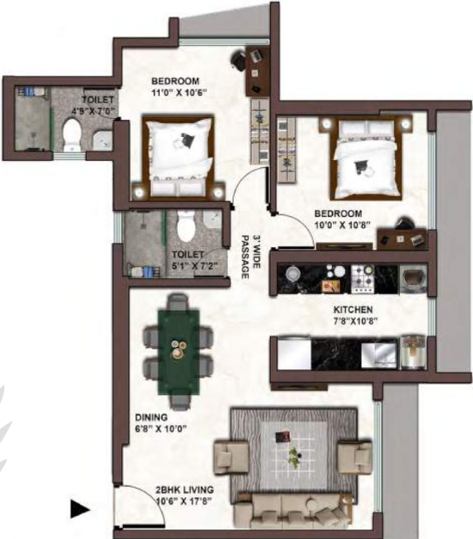  vaayu Floor Plan Floor Plan