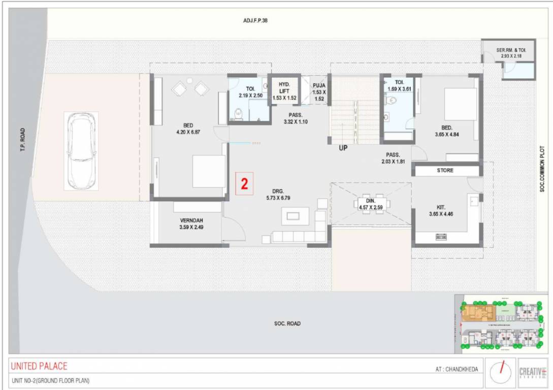 united palace Floor Plan Ground Floor Plan