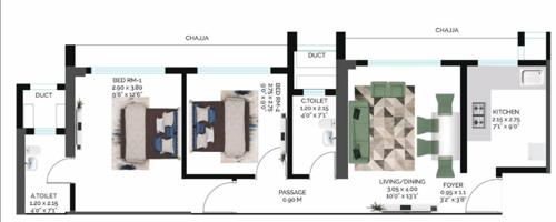  greenfinity-building-no-6-wing-a-and-b Floor Plan Floor Plan