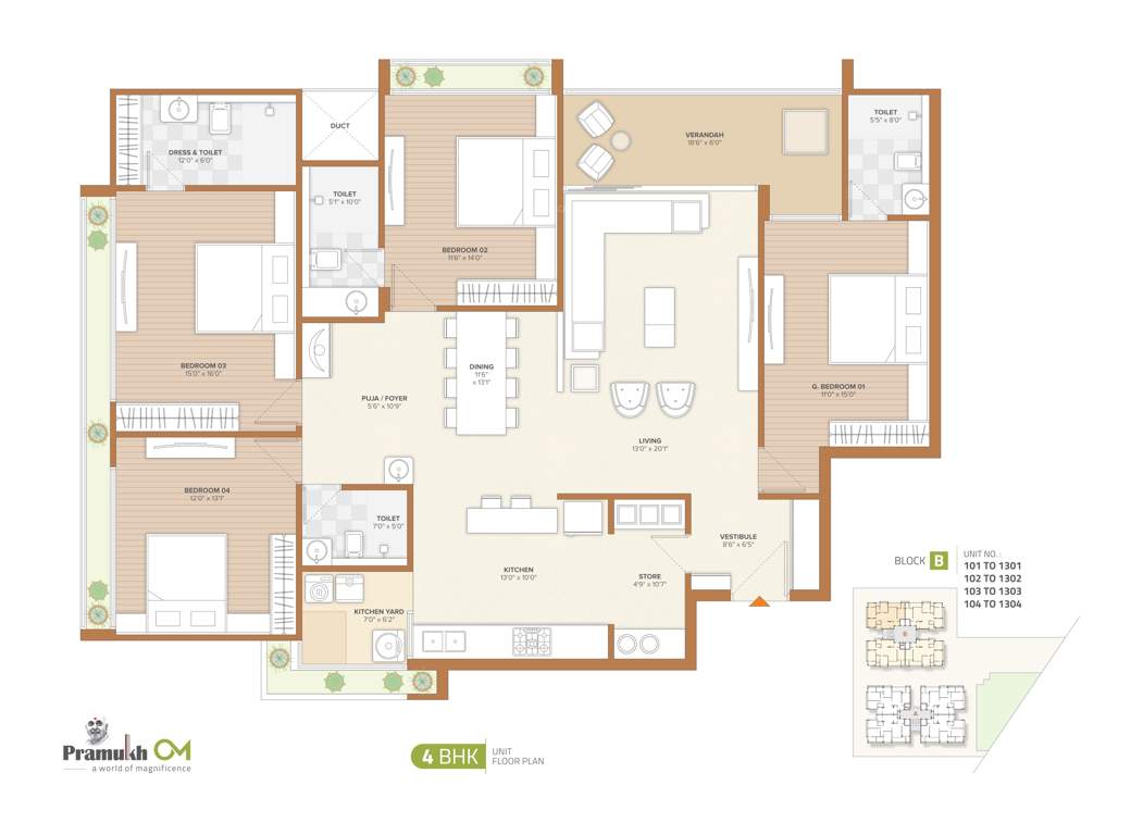 pramukh om Floor Plan Floor Plan