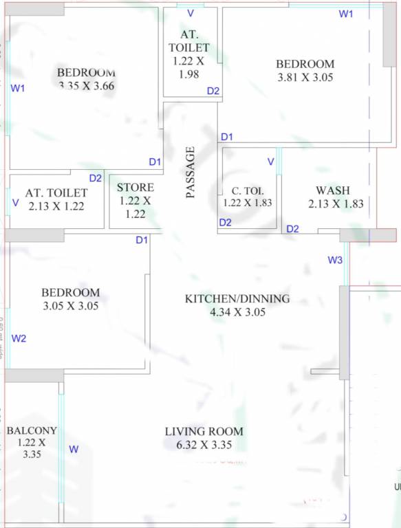  prism luxuria Floor Plan Floor Plan