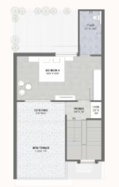  shree-hari-43 Floor Plan Second Floor Plan