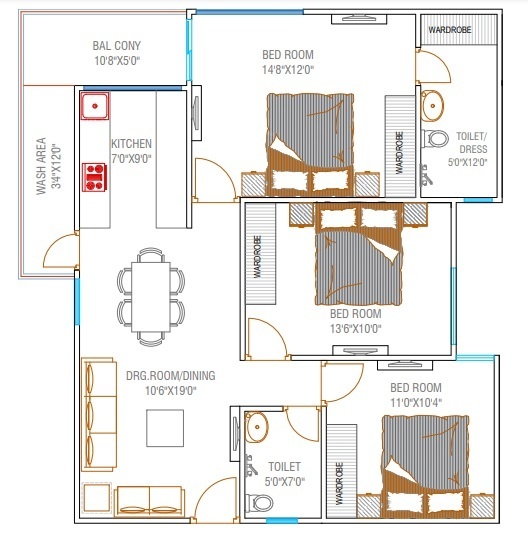  madhuban-green-valley Floor Plan Floor Plan