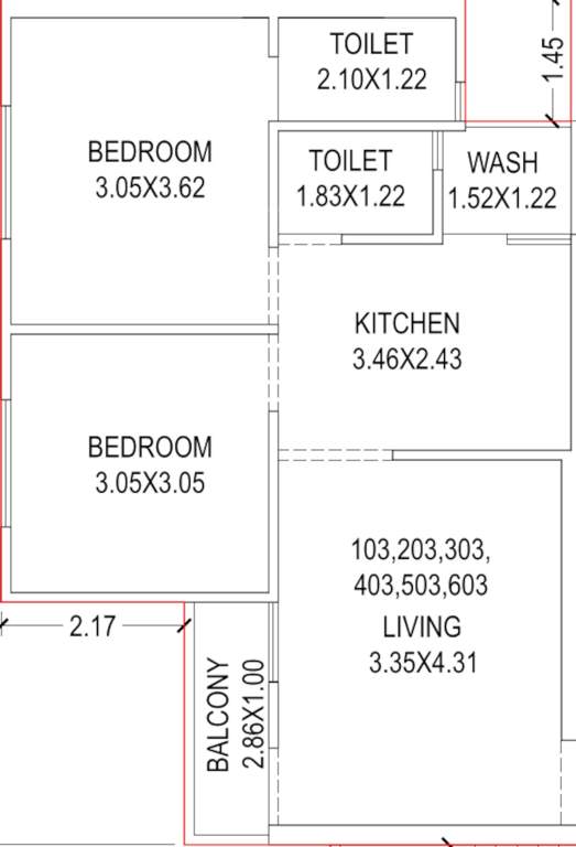  taj residency Floor Plan Floor Plan