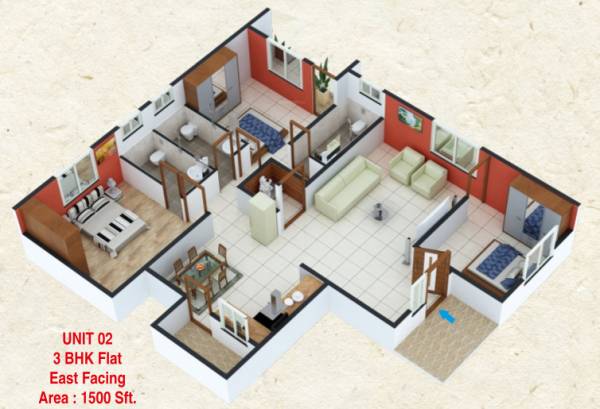  pratham-sri-laxmi-prasanna Floor Plan Floor Plan