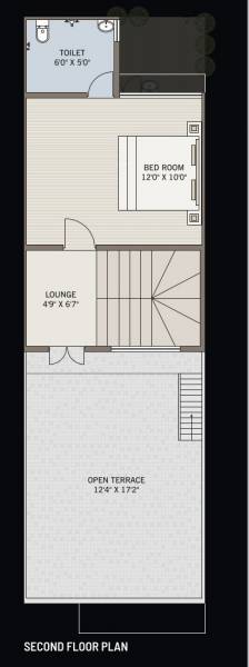  gajanan-royal-bunglows Floor Plan Second Floor Plan