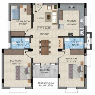  vinesh-enclave Floor Plan Floor Plan