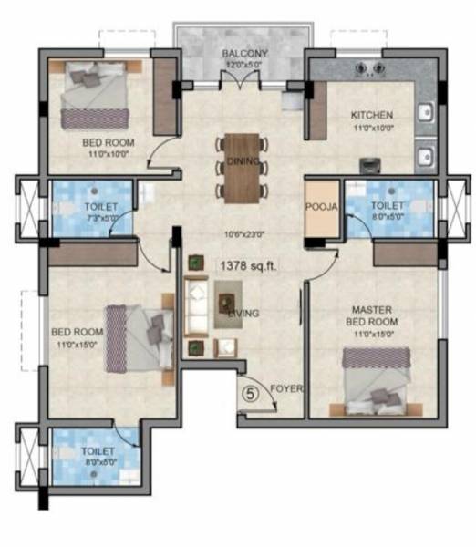  vinesh-enclave Floor Plan Floor Plan