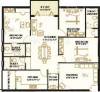 Vertex Pleasant (3BHK+3T (1,630 sq ft) + Pooja Room 1630 sq ft)