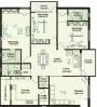 Vertex Pleasant (3BHK+3T (1,975 sq ft) + Pooja Room 1975 sq ft)