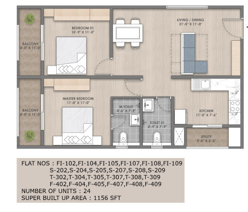  upavan-phase-ii Floor Plan Floor Plan