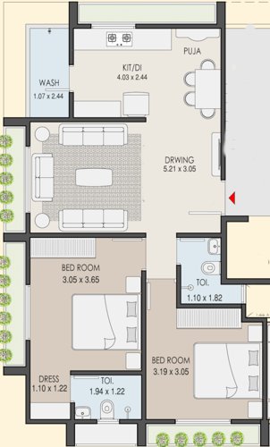  mira-mohan-elegance Floor Plan Floor Plan