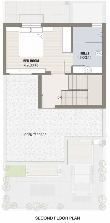 Terrace Floor Plan somnath bungalows Floor Plan Terrace Floor Plan