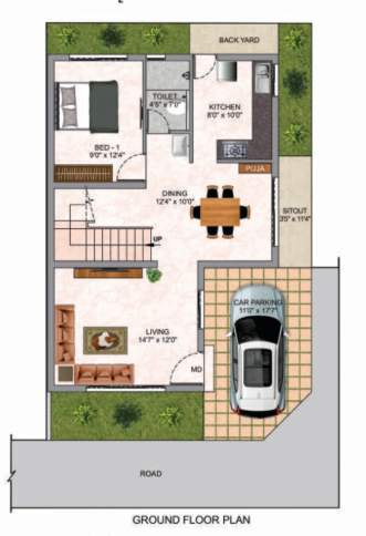  house of palisade Floor Plan Ground Floor Plan