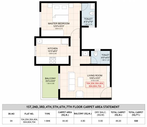  sparkline-residency Floor Plan Floor Plan