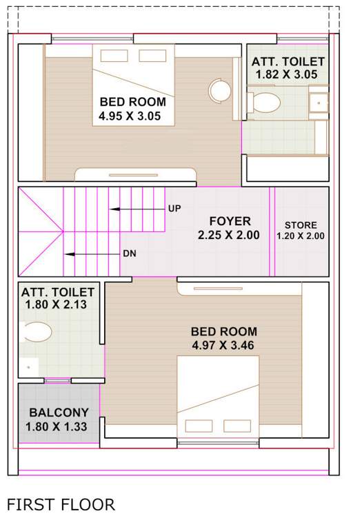  the luxuria Floor Plan First Floor Plan