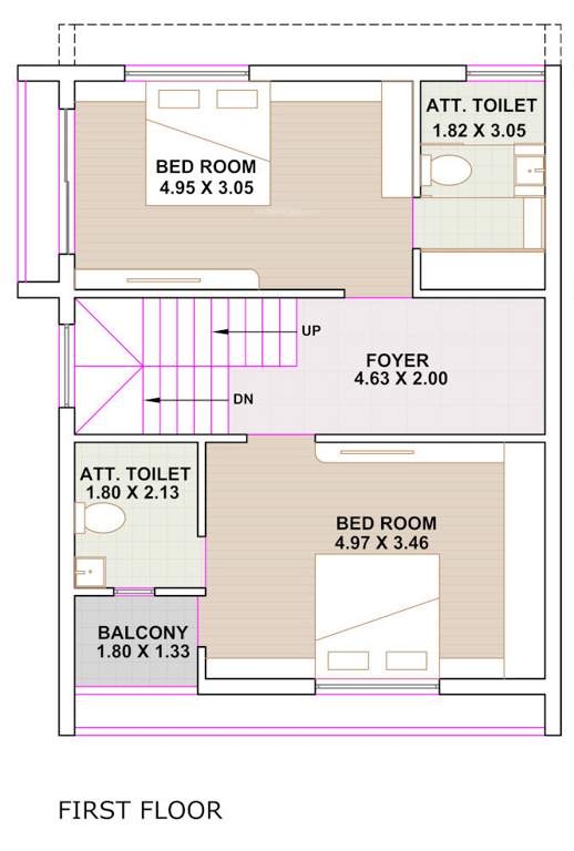  the luxuria Floor Plan First Floor Plan
