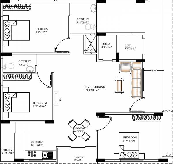  rr-enclave Floor Plan Floor Plan