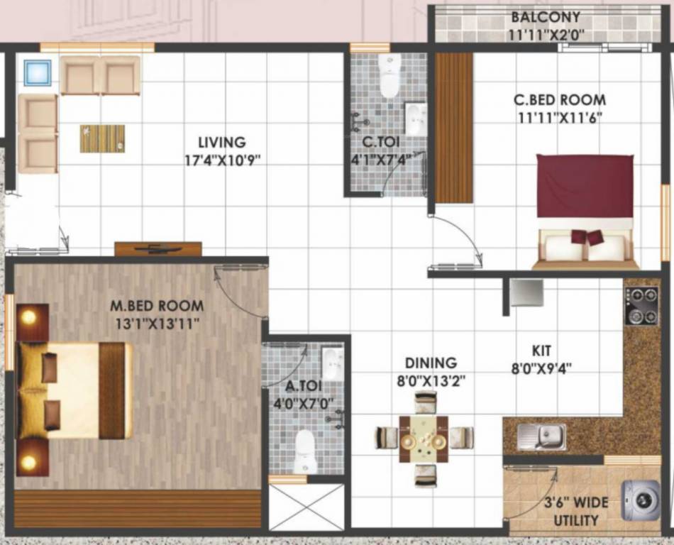 Floor Plan  priya avenue apartment Floor Plan Floor Plan