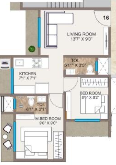  ruchita-bliss Floor Plan Floor Plan