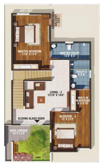  soul garden Floor Plan First Floor Plan