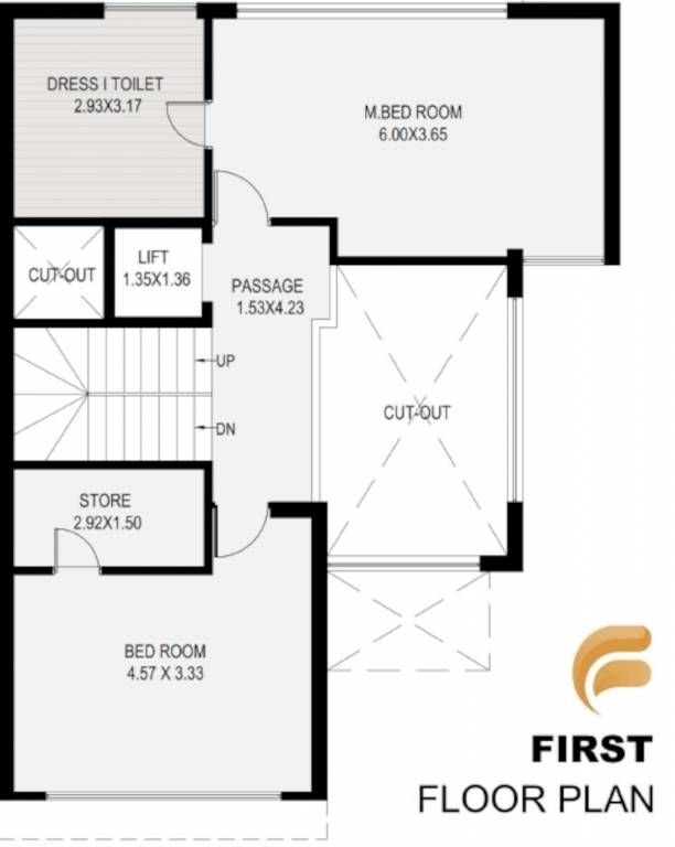  young bungalows Floor Plan First Floor Plan