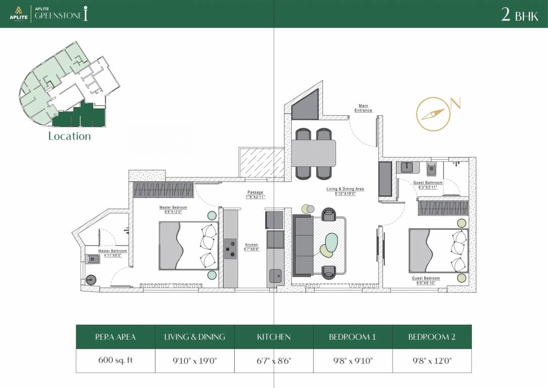  greenstone i Floor Plan Floor Plan
