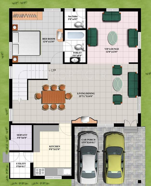 Vasudeva Bloomfield Elation Villas (5BHK+4T (4,000 sq ft)   Servant Room 4000 sq ft)