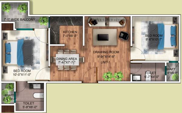  sanskriti-homes Floor Plan Floor Plan