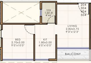  avantika-aura Floor Plan Floor Plan