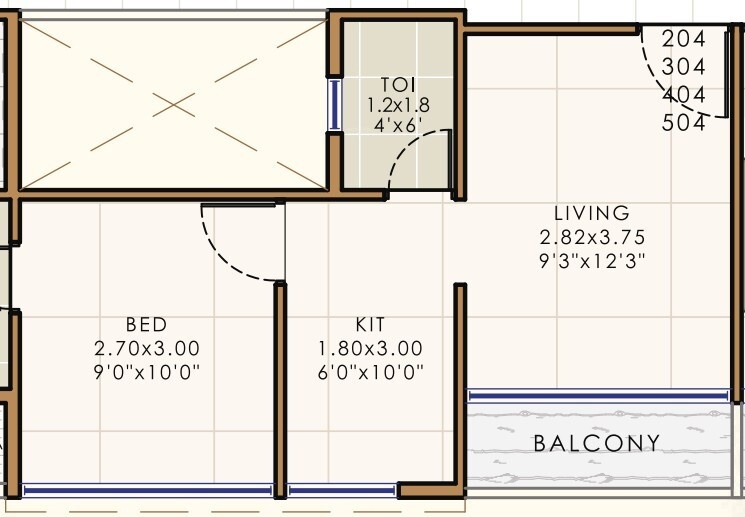  avantika aura Floor Plan Floor Plan