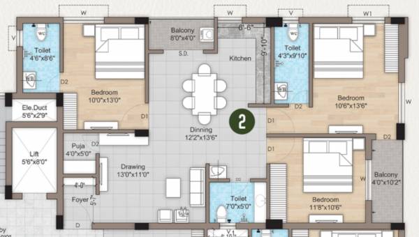  rashmi-enclave-ii Floor Plan Floor Plan