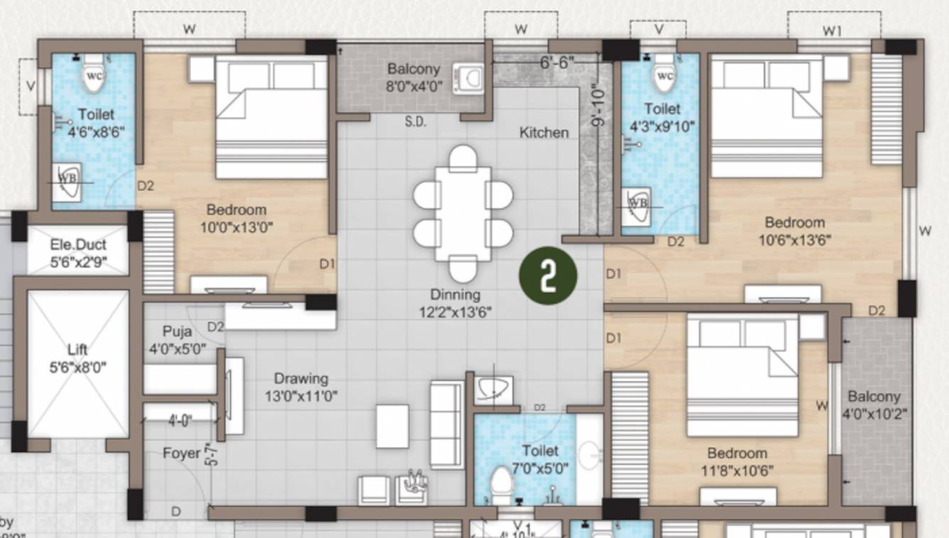  rashmi enclave ii Floor Plan Floor Plan
