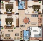 Maphar SABZ Garden (3BHK+2T (1,678 sq ft) 1678 sq ft)