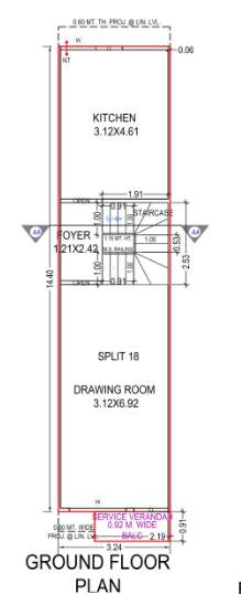  shivkrupa residency 2 Floor Plan Ground Floor Plan