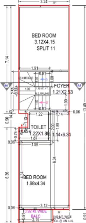  shivkrupa residency 2 Floor Plan First Floor Plan