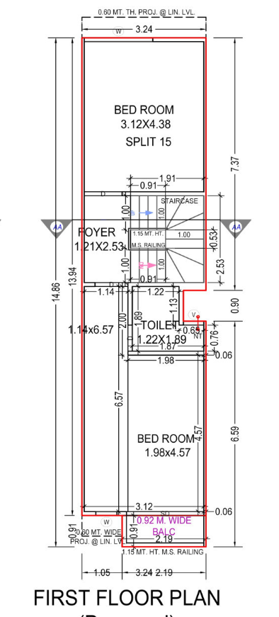  shivkrupa residency 2 Floor Plan First Floor Plan