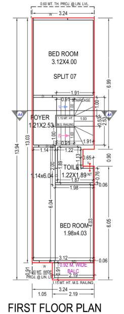  shivkrupa residency 2 Floor Plan First Floor Plan