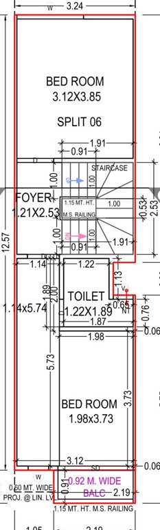  shivkrupa residency 2 Floor Plan First Floor Plan