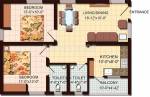 Subishi Town Centre (2BHK+2T (1,027 sq ft) 1027 sq ft)