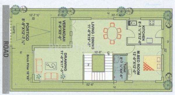 Skypx Enclave (3BHK+3T (2,147 sq ft) Pooja Room 2147 sq ft)