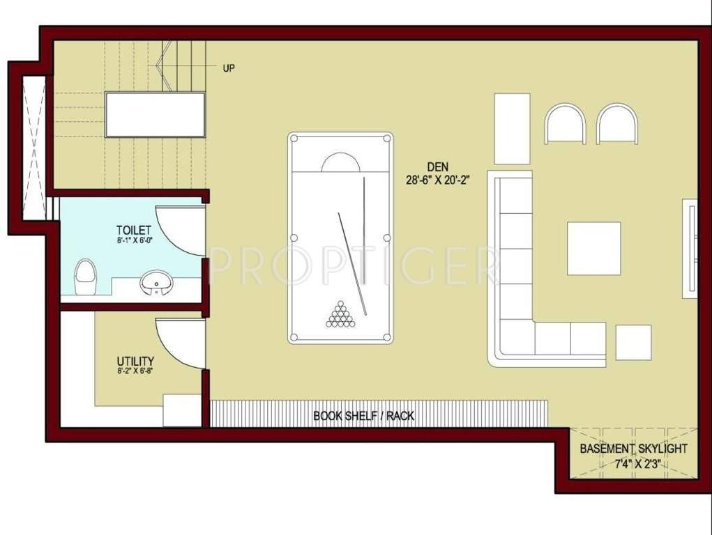 Vatika Signature Villas (5BHK+7T (4,538 sq ft)   Study Room 4538 sq ft)