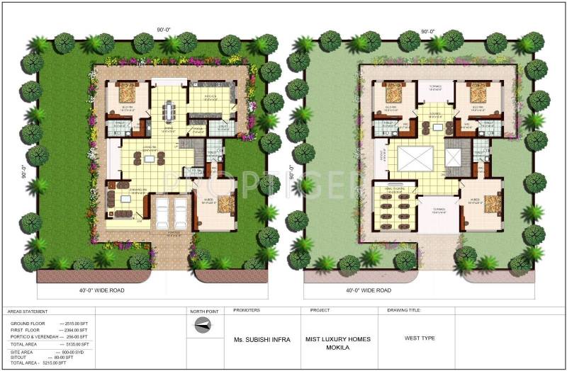 Subishi Mist Homes (5BHK+5T (5,215 sq ft)   Pooja Room 5215 sq ft)