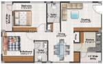NMR ABR Residency (2BHK+2T (1,008 sq ft)   Pooja Room 1008 sq ft) NMR ABR Residency (2BHK+2T (1,008 sq ft)   Pooja Room 1008 sq ft)