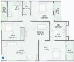 Maphar Anurag (3BHK+3T (1,525 sq ft) 1525 sq ft)