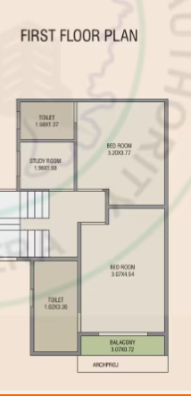  pramukh villa Floor Plan First Floor Plan