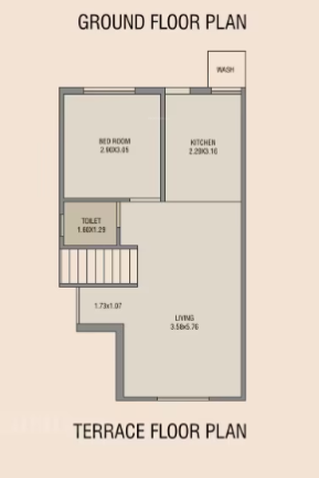  pramukh villa Floor Plan Terrace Floor Plan