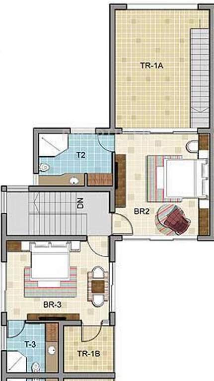 Ambuja Plumeria (3BHK+4T (2,179 sq ft) + Servant Room 2179 sq ft)